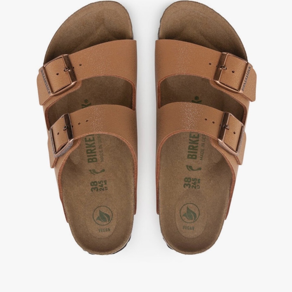 Birkenstock Tan Vegan Sandals